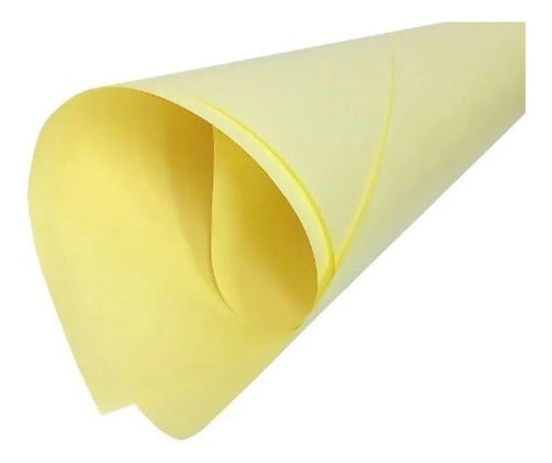 Papel Manifold 30gr - 100x70cm Amarillo X 100 Pliegos Amarillo