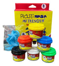 Plastimasa Mi Trensito X 6 Colores 30gr C/u X 6 Colores