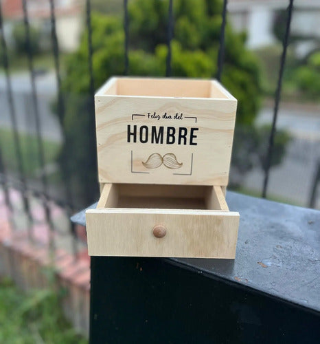 Regalo Día Del Hombre  Y Vaso