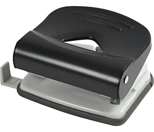 Perforadora Mediana - Max 16 Hojas Negro