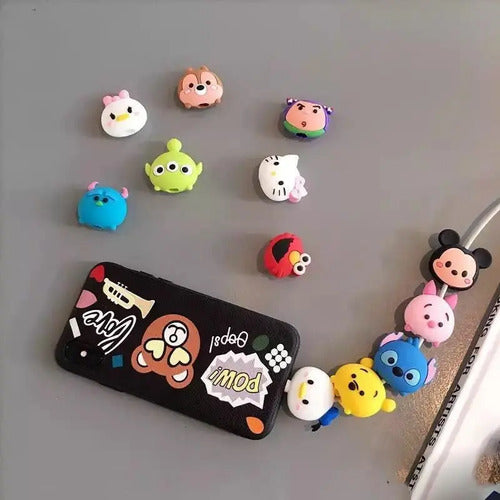 Protector Para Cable Disney Super Héroes X 12 Unidades  Surtido
