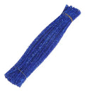 Chelines Metalizados Color Azul Oscuro 30cm X 100 Pcs