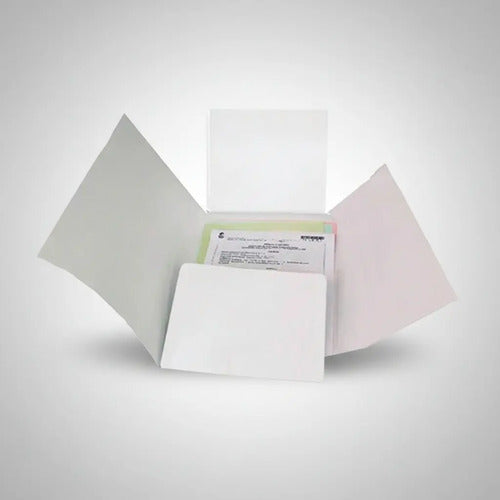 Carpeta Blanca 4 Aletas - 6 Unidades