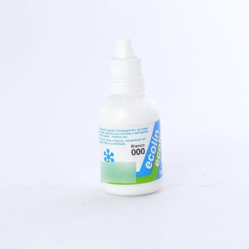 Acuarela Liquida Ecolin Roseta 30cc Blanco Ref. 000 Blanco