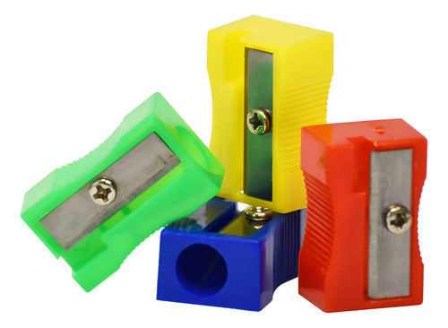 Tajalapiz Plástico X 12 Unidades  Colores