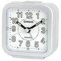 Reloj Despertador De Mesa Casio Ref. Tq-141 Plateado