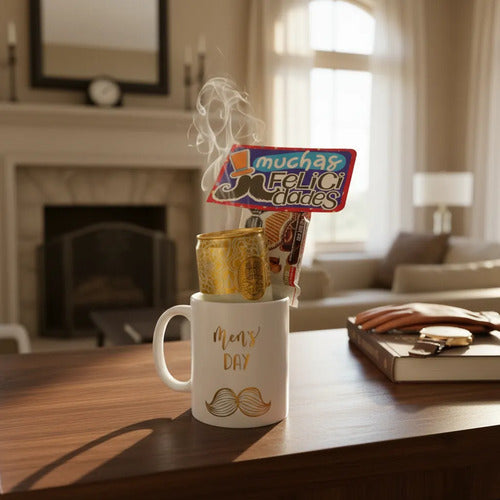 Regalo Mug Día Del Hombre Blanco Día Del Hombre