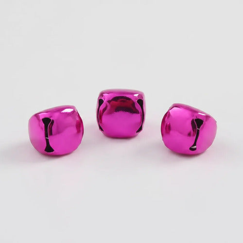 Cascabel Fucsia Diámetro 18mm X 100 Unidades