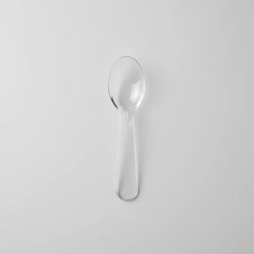Cuchara Postre Pequeña 7.5cm X 500 Unidades Transparente