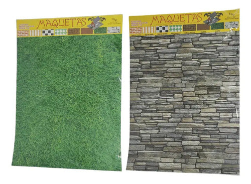 Papel Para Maqueta Tamaño Oficiox 10 Unidades