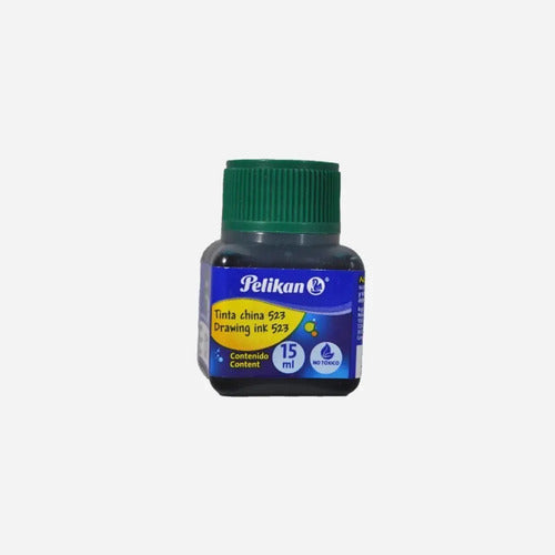 Tinta China 15 Ml Pelikan Verde