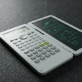 Calculadora Multifuncional Con Block De Notas Lcd Blanco