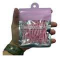 Clip Pastel Jumbo Rosado X 30 Unidades  Rosa Claro