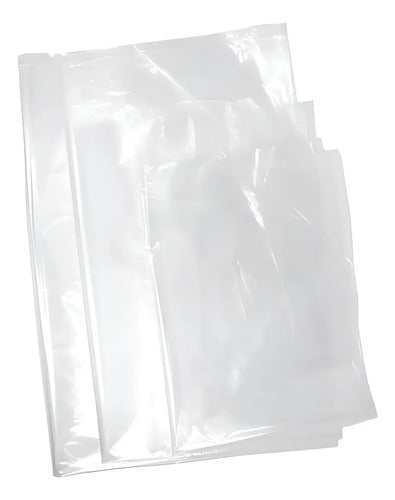 Bolsa  1 Kilo Transparente 15.5x28cm - 100 Unidades Transparente Kilo