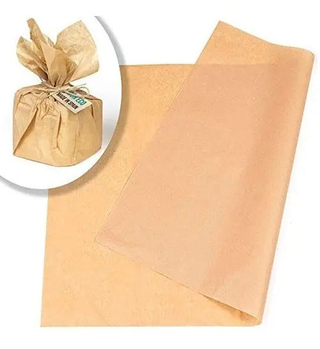 Papel Seda Beige Resma X 500 Pcs