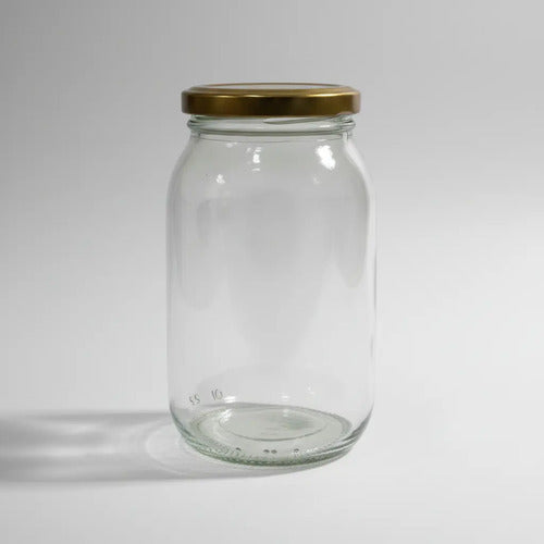 Frascos De Vidrio Conservas Con Tapa 500ml - 6 Unidades  Transparente