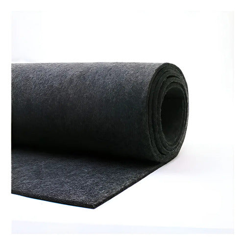 Tela De Fieltro Gris 100 X 70 Cm Gris