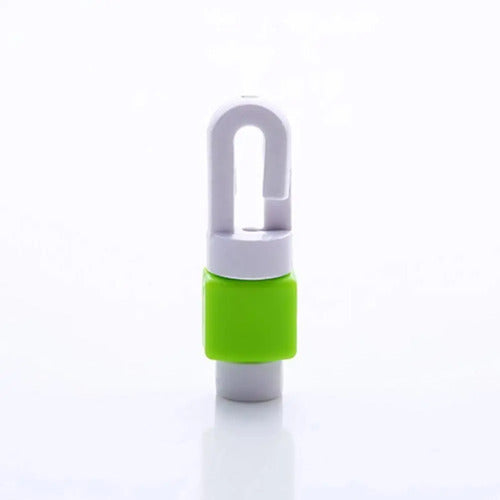 12 Unidades Protector Para Cable De Audifono Color Verde  Verde Lima