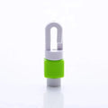 12 Unidades Protector Para Cable De Audifono Color Verde  Verde Lima