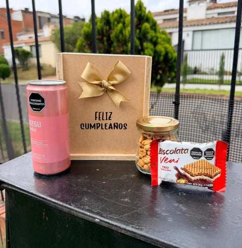 Ancheta Regalo Mini Caja Cumpleaños