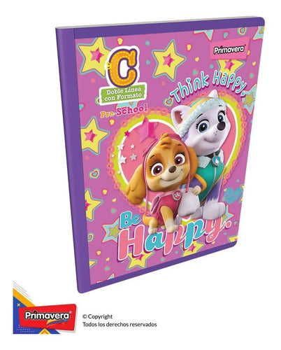 Cuaderno Cosido Preschool Primavera 100hj Tipo C Ferrocarril
