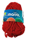 Lana Escolar Acrílica Roja 16 Gr - 2 Unidades Rojo
