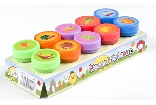 Sellos Infantiles Estampados Didácticos X 50 Unidades