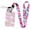 Porta Carnet Porta Documentos Acrílico Hello Kitty Rosa