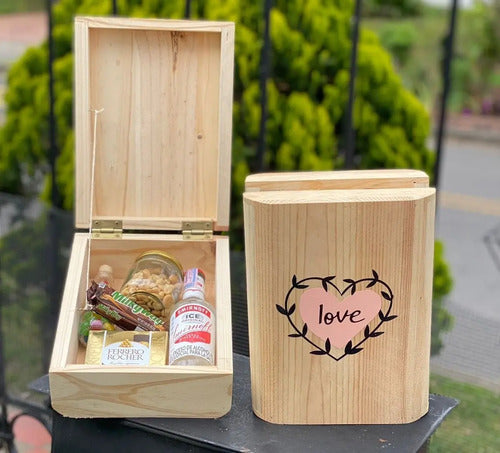 Regalo Amor Y Amistad En Madera