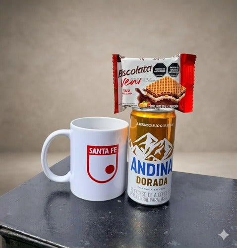 Regalo Mug Taza Independiente Santafé Rojo Santa Fe