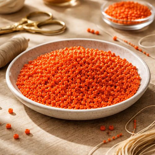 Mostacilla China Color Naranja X 500gr Naranja 2 Mm