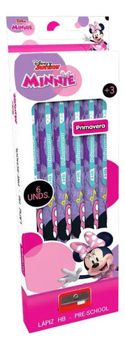 Lápiz Jumbo Personajes X 6 Pcs