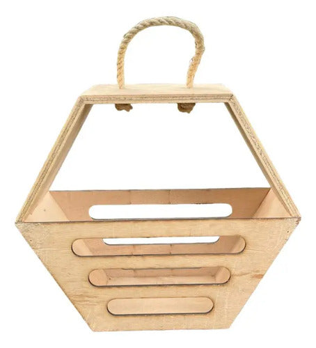 Caja Decorativa Bolso Madera Regalo 30x27x11 Cm Madera Bolso Madera
