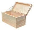 Caja Decorativa Cofre Madera Pino 30x15x15cm - 10 Unidades Madera