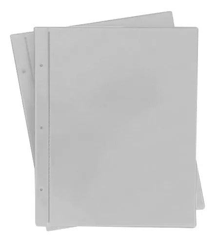 Pasta Catalogo Tornillos Carta Con Bolsillo Para Caratula Blanco