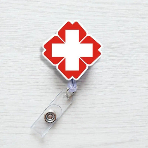 Porta Carnet Enfermería Médicos X 6 Unidades