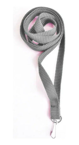 Reata Color Gris Para Escarapela Cinta Colgar X25 Und
