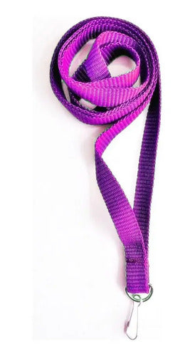 Reata Color Morado Para Escarapela Cinta Colgar X25 Und