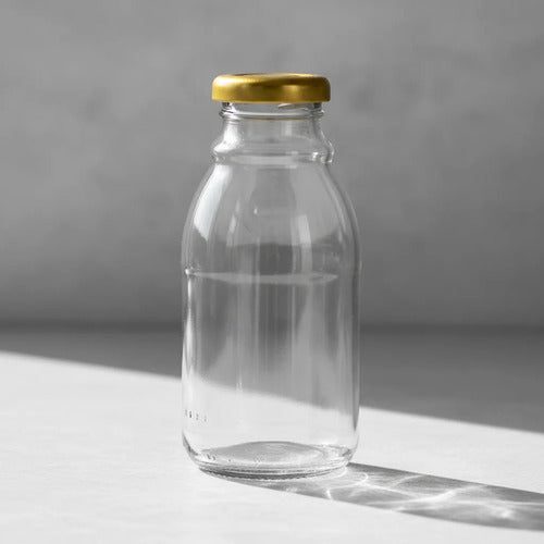 18 Pcs Frasco Envase De Vidrio Conservas, Decoración 280 Ml Transparente