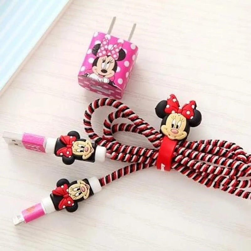 12 Unidades Sets/kits De Protección Y Organizador De Cables