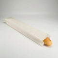 Bolsa Papel Ecológica Para Pan Baguette 62x10cm Beige