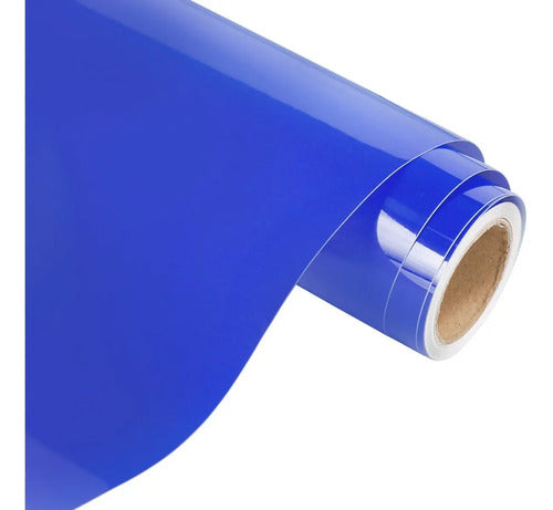 Vinilo Adhesivo Azul Rey 100 X 60 Cm Azul Rey