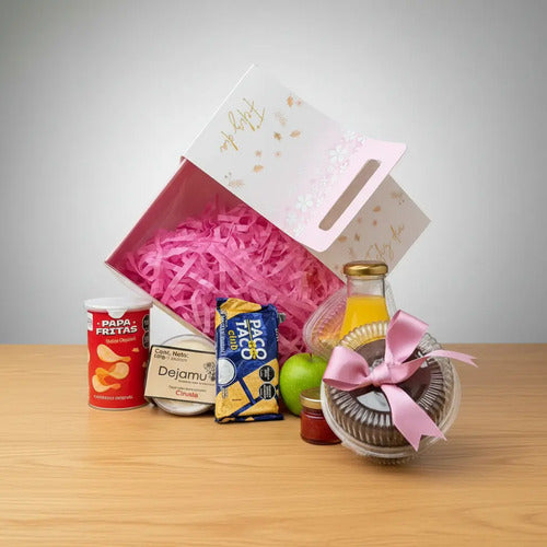 Desayuno Para Mujer Caja Rosa