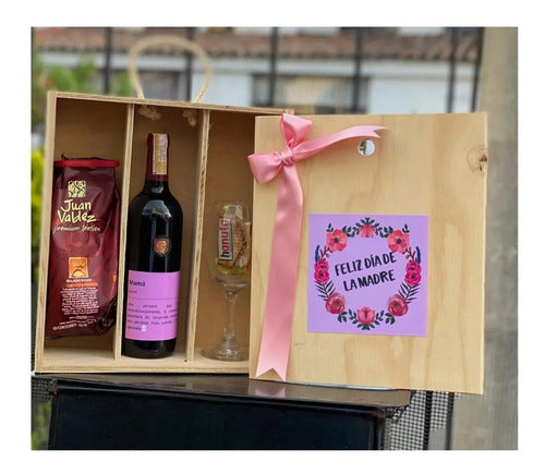 Regalo Ancheta Vino Dia De La Madre