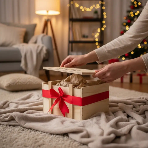 Cajas En  Madera Para Regalo De Feliz Cumpleaños