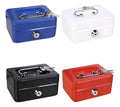Caja Fuerte Menor Metálica Pequeña 20x9x16cm Según Disponibilidad