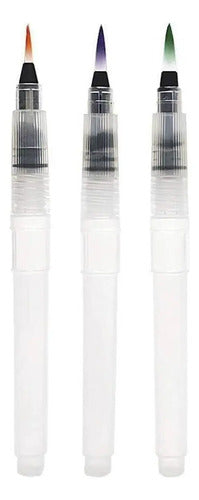 Pincel Recargable Set X 3 Tamaños