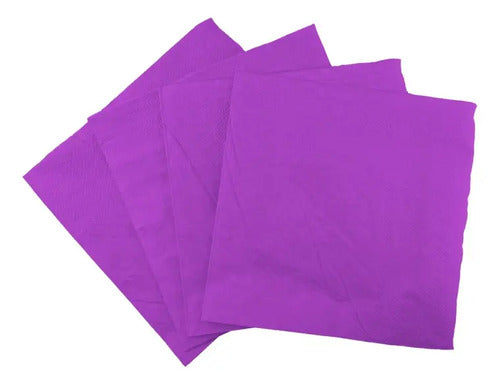 Servilletas De Colores Para Eventos Y Fiestas X 20 Unidades