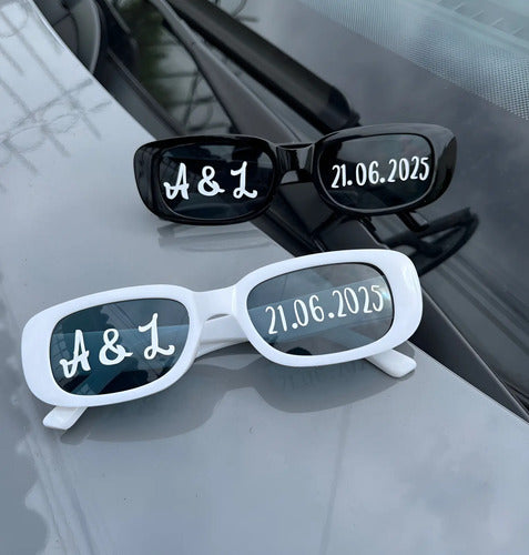 Gafas Personalizadas Boda Matrimonio X 10 Unidades