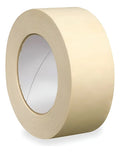 Cinta De Enmascarar  Ancha 48mm X 40 Metros - 12 Rollos Beige 48mm X 40mts